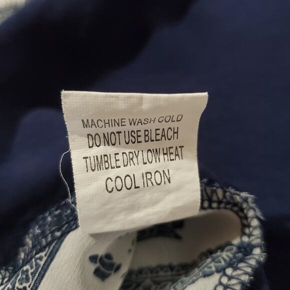 LA Hearts Paisley Patchwork Floral Lace Boho Babydoll Tank Women's Size S Hi-Low - Picture 7 of 9